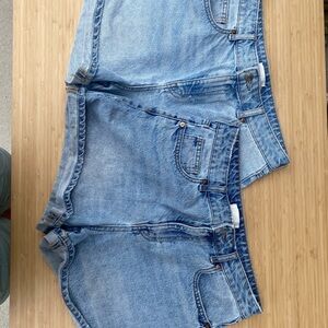 H&M Light Blue Denim Shorts